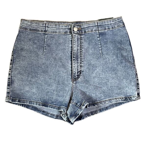 Wild Fable Womens Casual Denim Shorts High Rise Blue Wash 14/32 - Picture 1 of 9